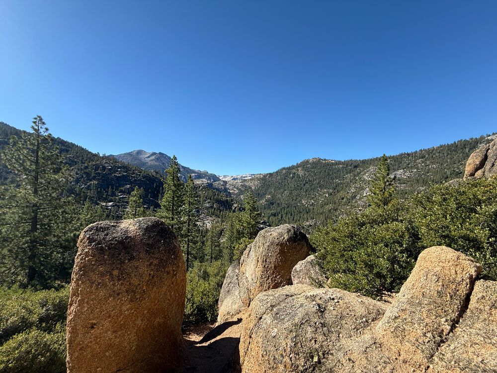 A vista point in the mountains

